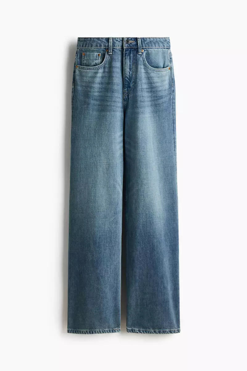 Wide High Jeans