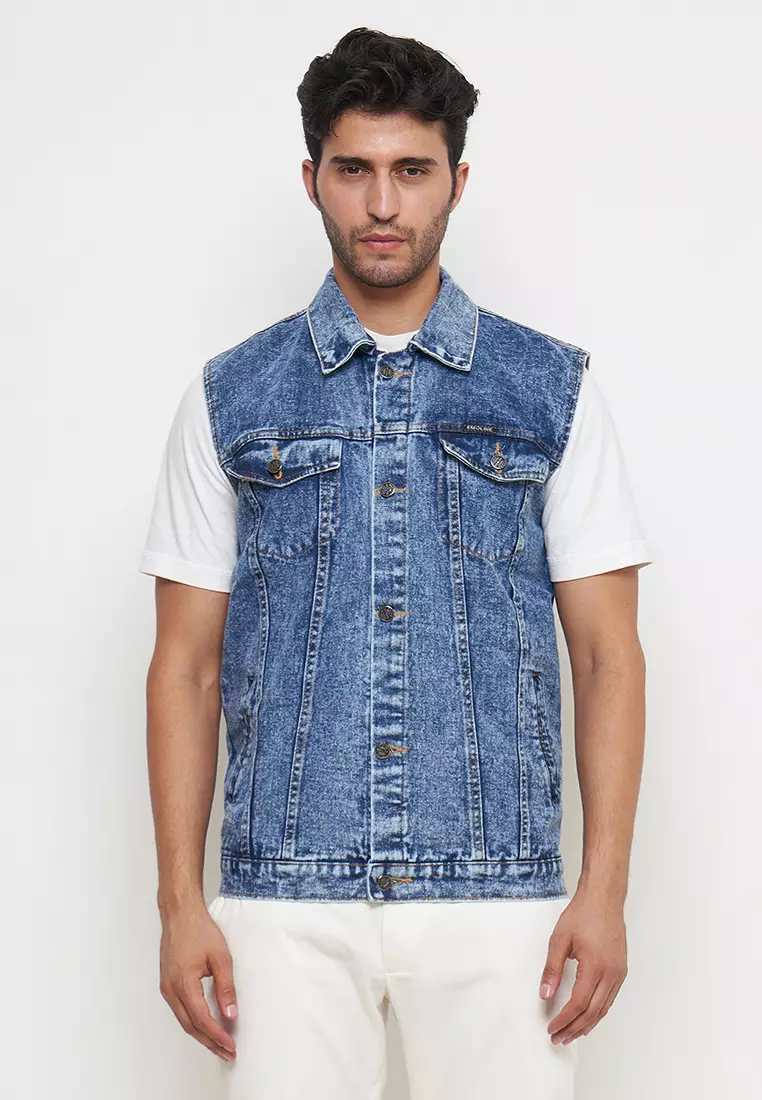 Vest jeans cheap