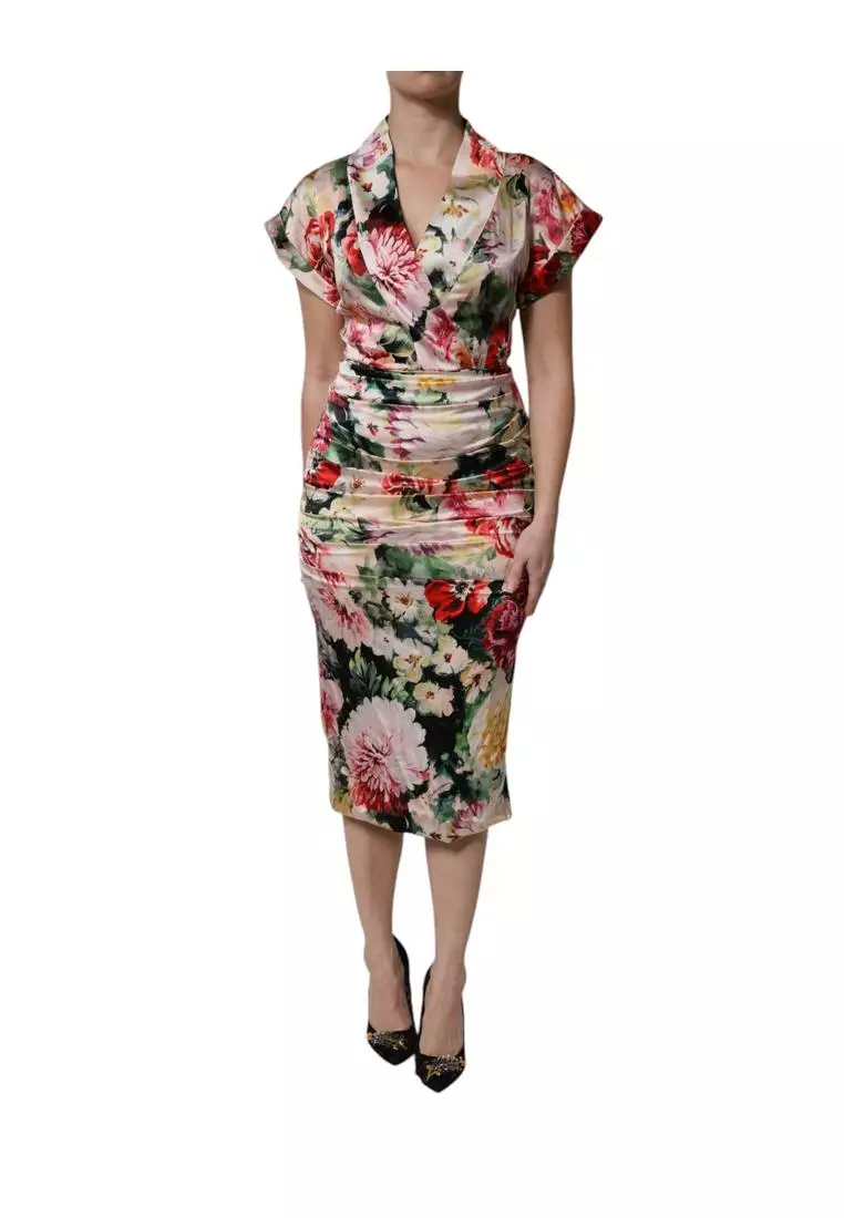 Dress Dolce Floral DOLCE DRESS Pink Rose Floral (Final Sale