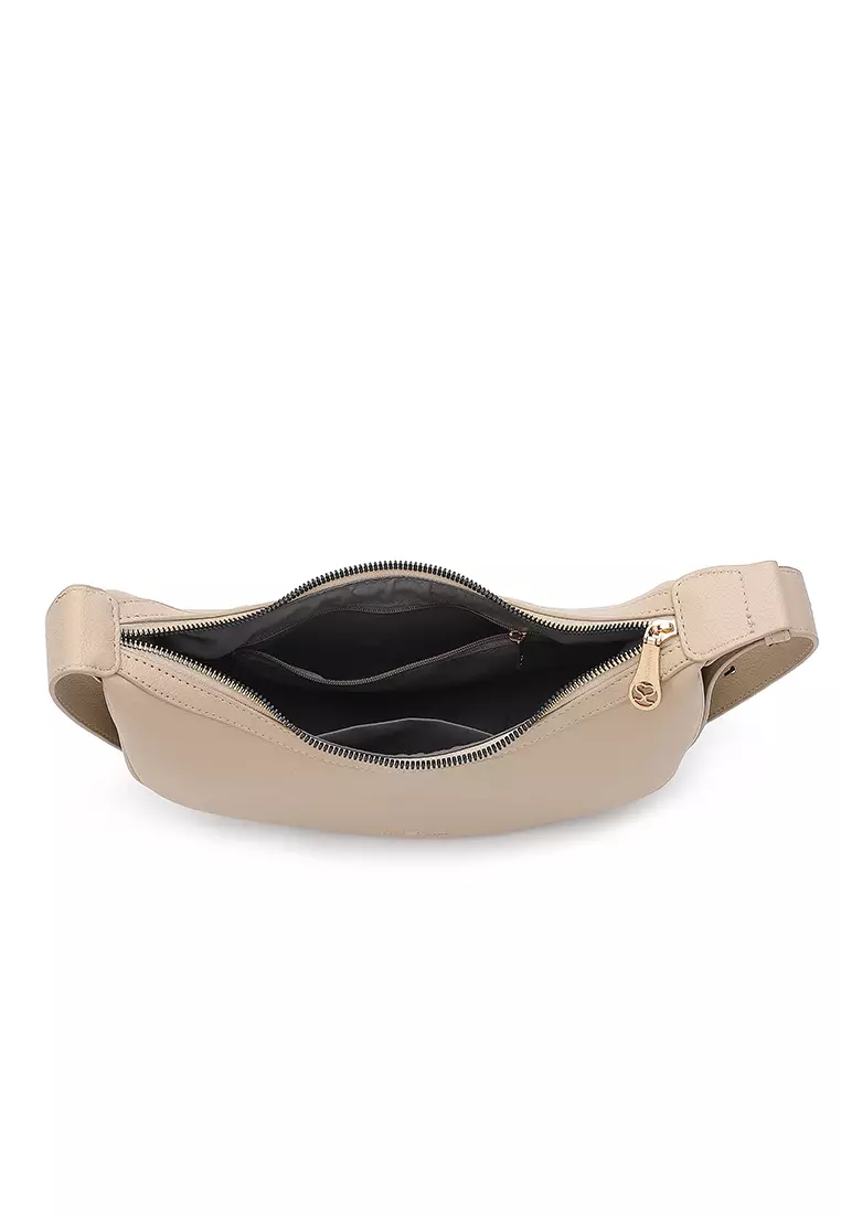 Women's Shoulder Bag / Sling Bag / Crossbody Bag - Beige