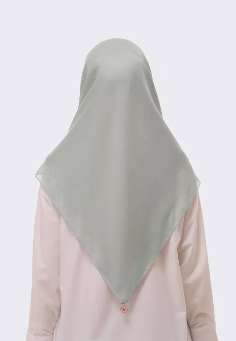 Ria Miranda Silver Green Rarina Scarf