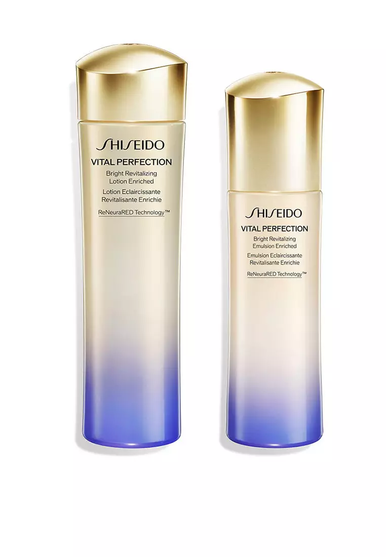 網上選購Shiseido Shiseido 資生堂- 新版全效美白抗紋滋潤水乳套裝(健 