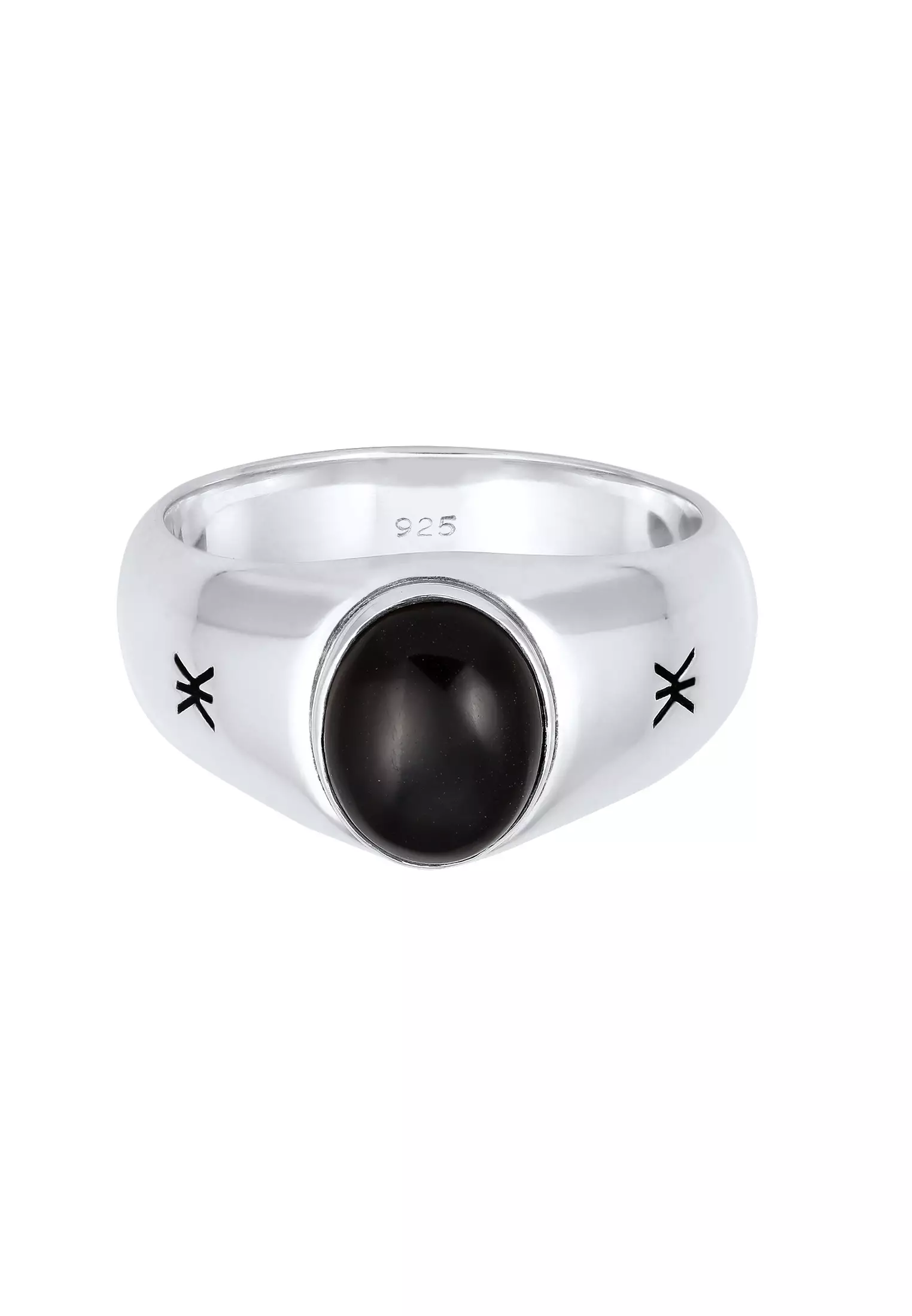 Louis Vuitton LV Onyx Signet Ring, Black, M