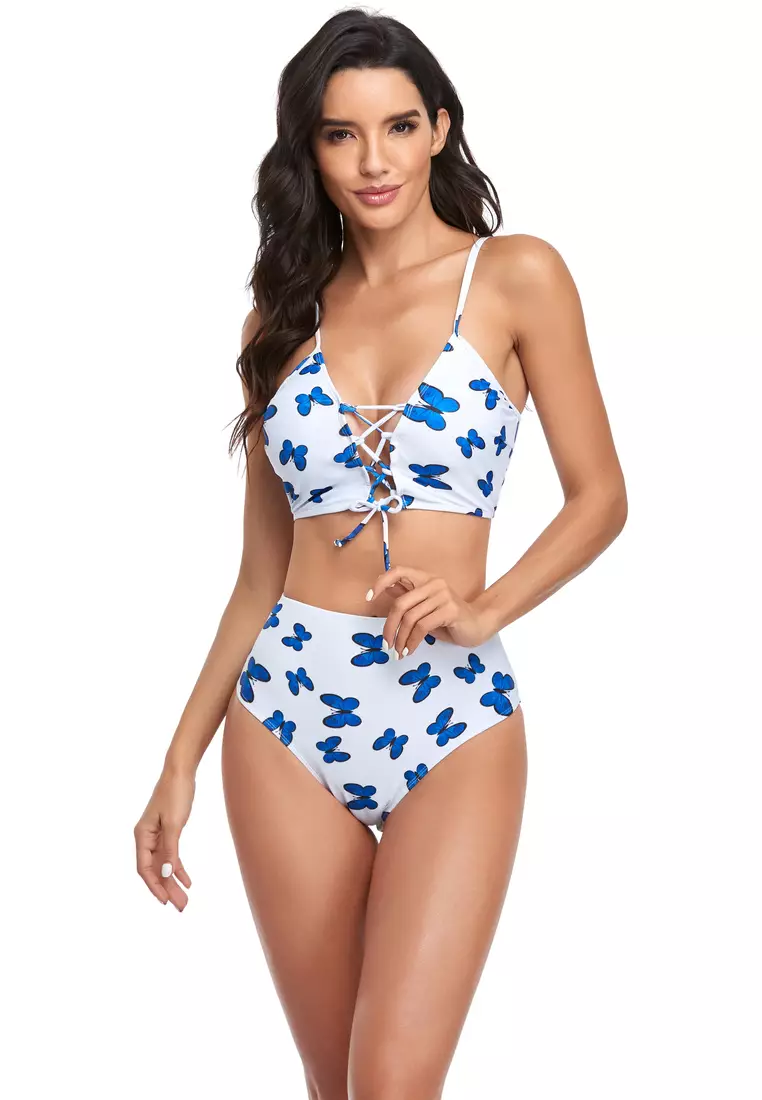 Buy Its Me 2PCS Sexy High Waist Bikini Swimsuit 2024 Online
