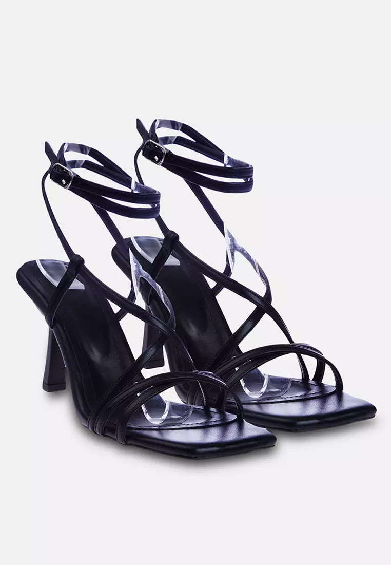 Lace-Up Sandal Heels