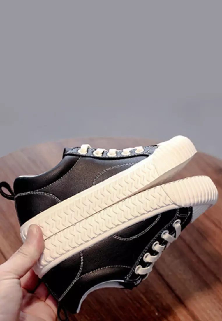 VANSA Comfortable Leather Sneakers VSK-T727