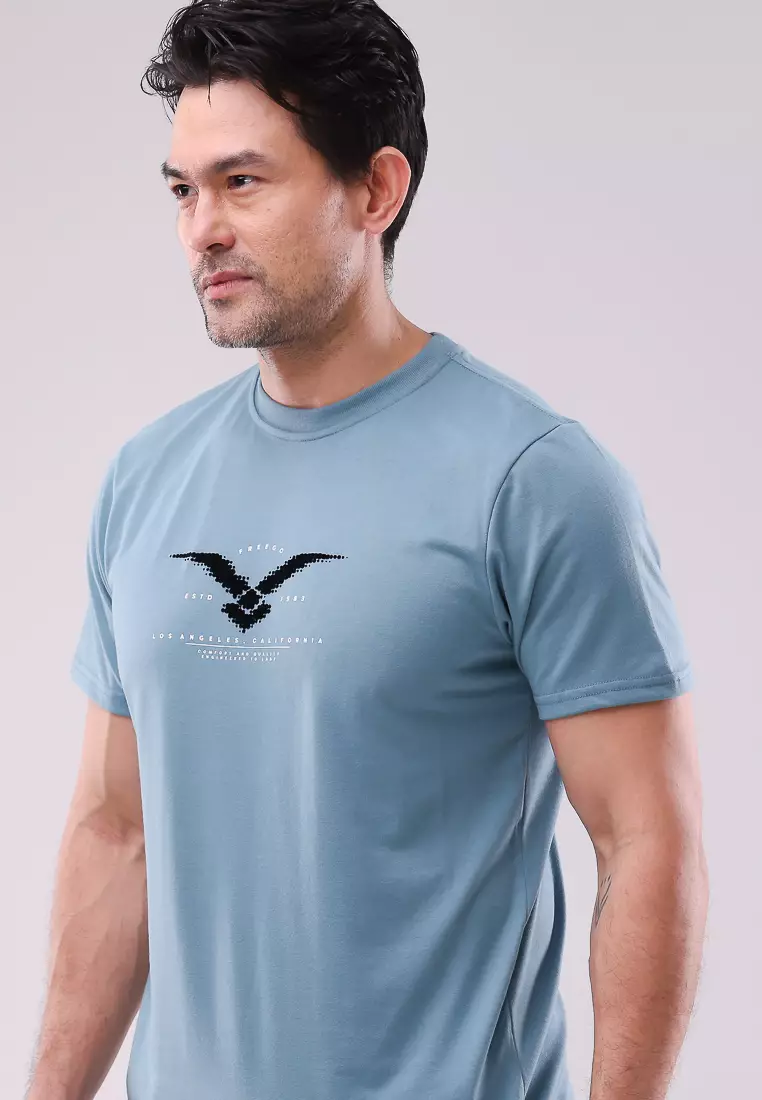 Round Neck Jersey Knits Short Sleeve Sleeve