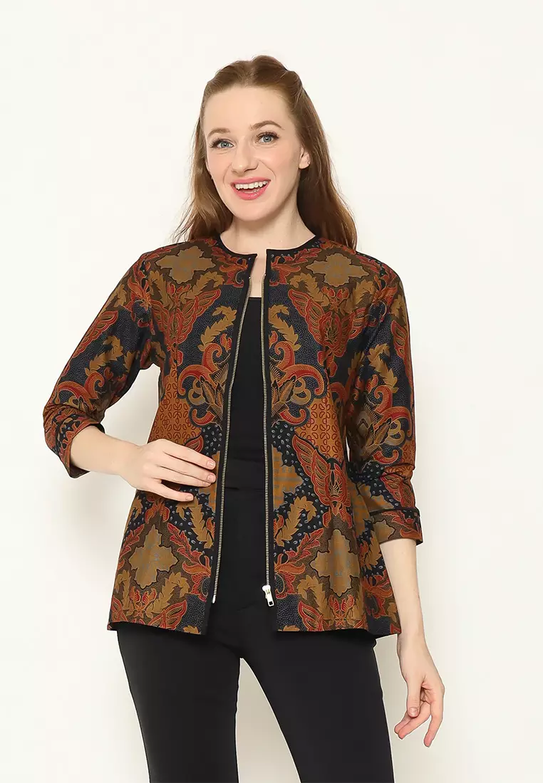 Hadinata Batik Wanita Blouse Kalyani Karna