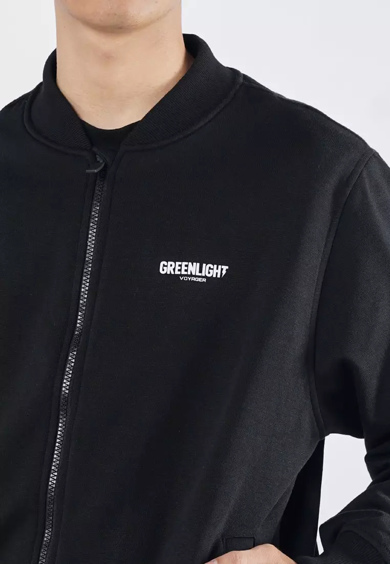 Greenlight Voyager Men's Bomber Jacket Regular Fit Fleece Radion C020825
