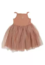 Biscuit/Pointelle Heart