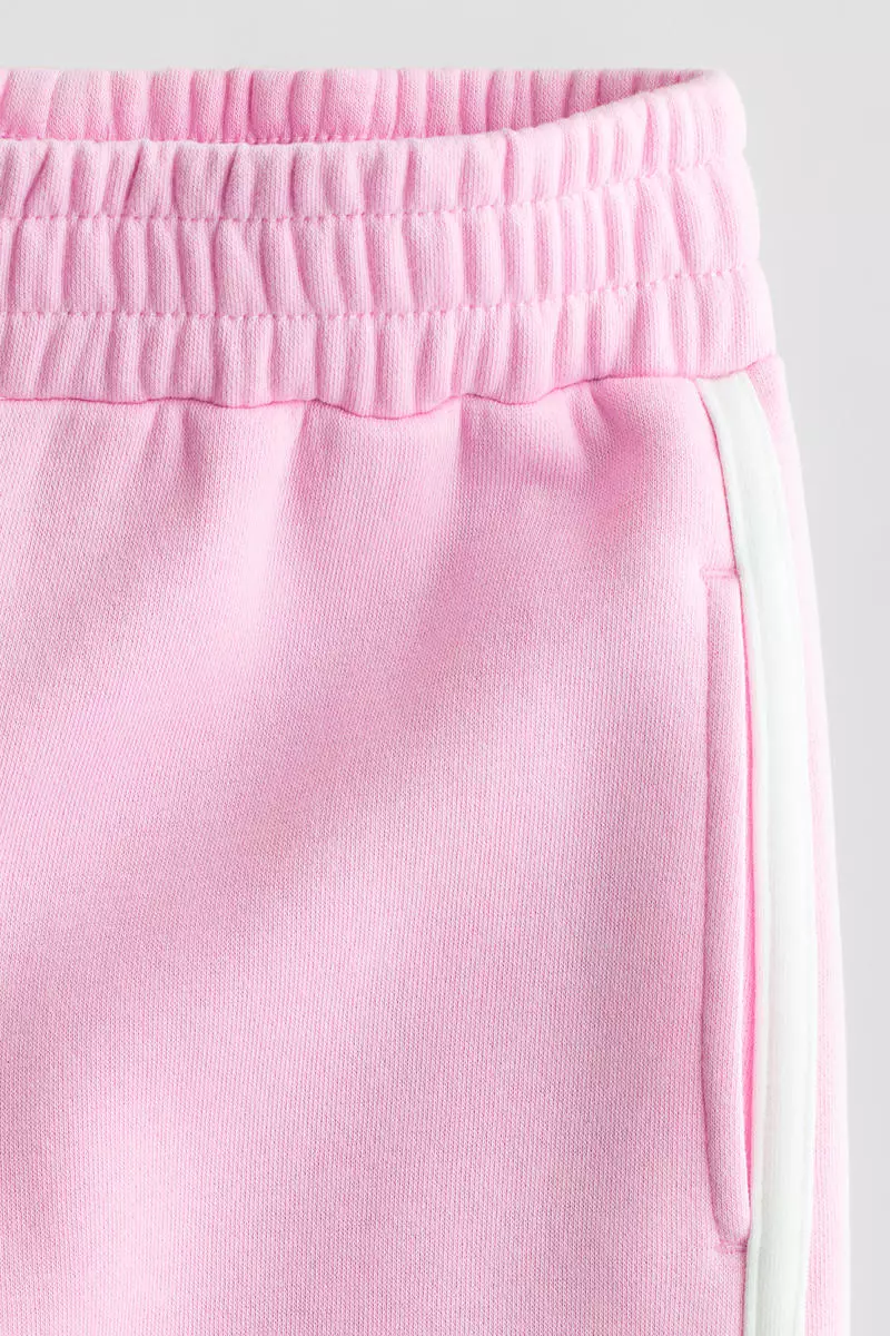 Straight sweatshirt joggers