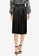 Vero Moda black Nellie High Waist Coated Calf Skirt 1F538AADBDA1F7GS_1
