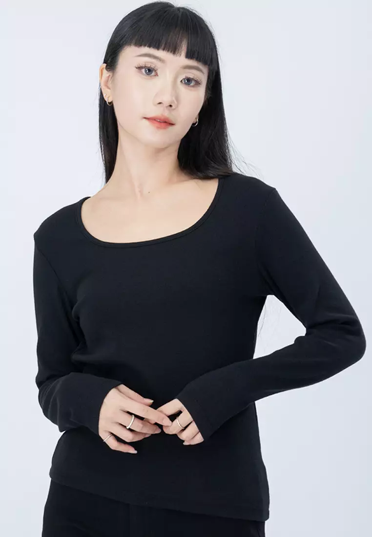 Cotton Long Sleeve Top
