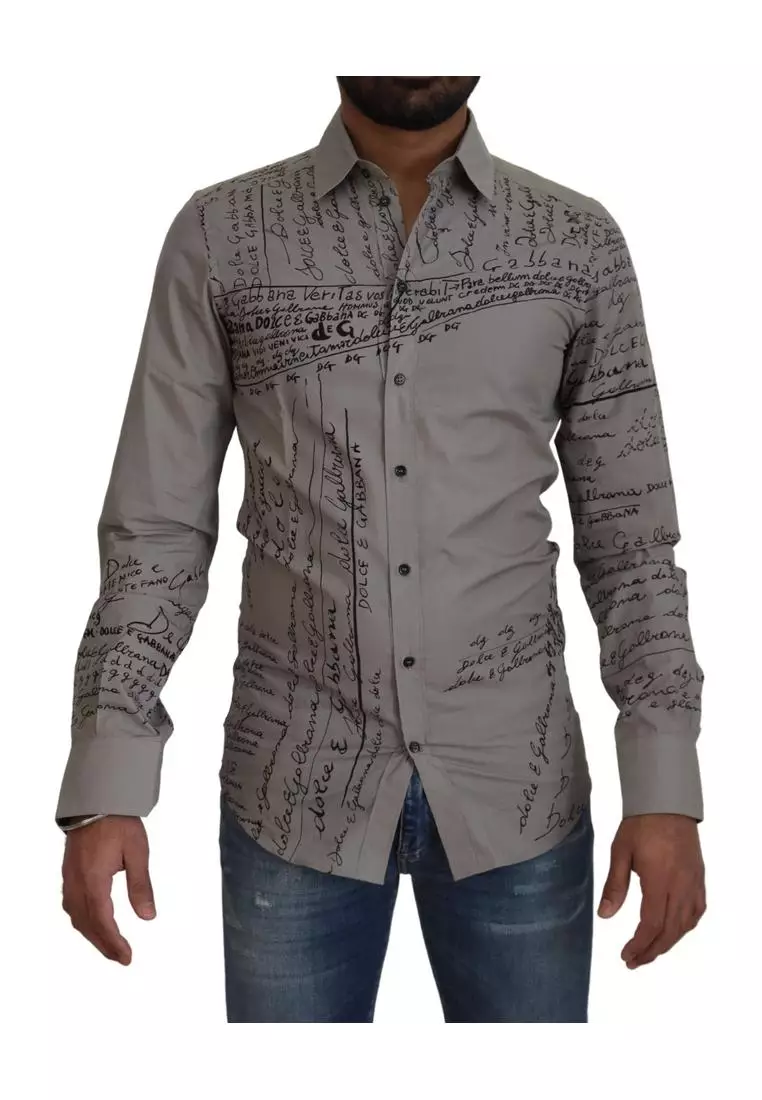 White and gold new arrivals dress shirt