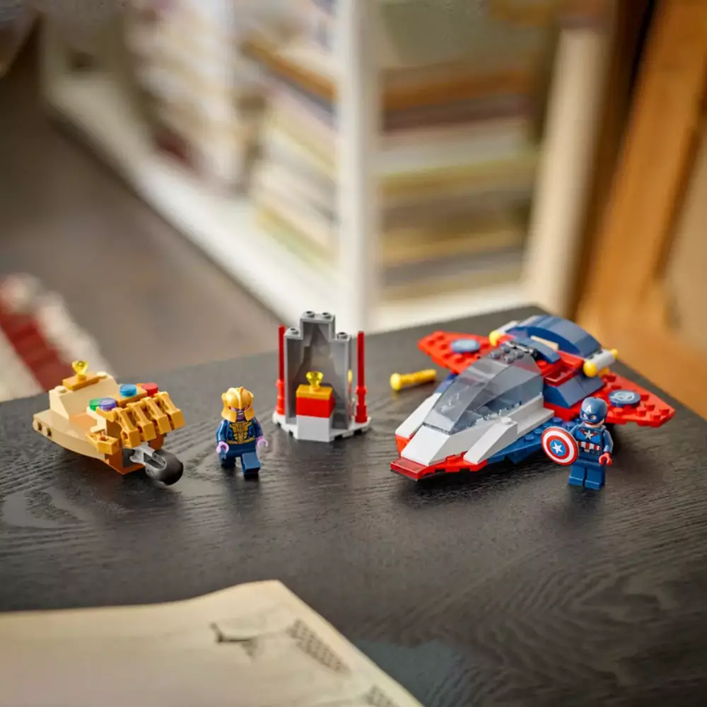 LEGO MARVEL CAPTAIN AMERICA VS THANOS SET 107 PCS 76319 - MIX