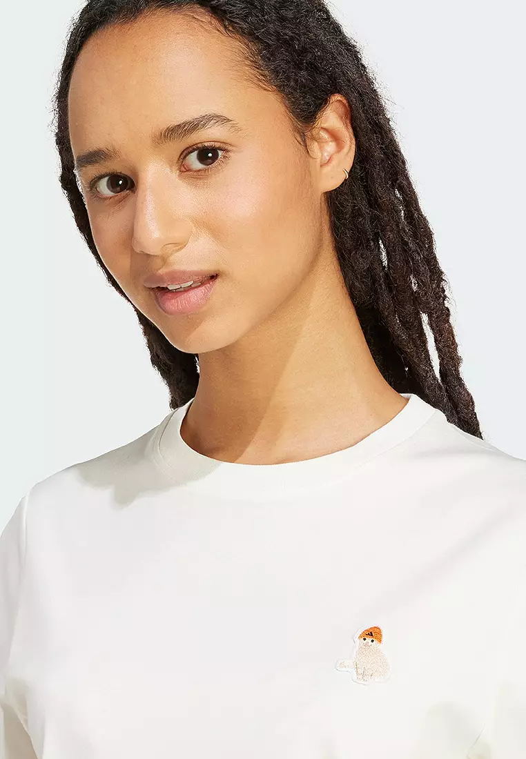 Cat Patch Graphic T-Shirt