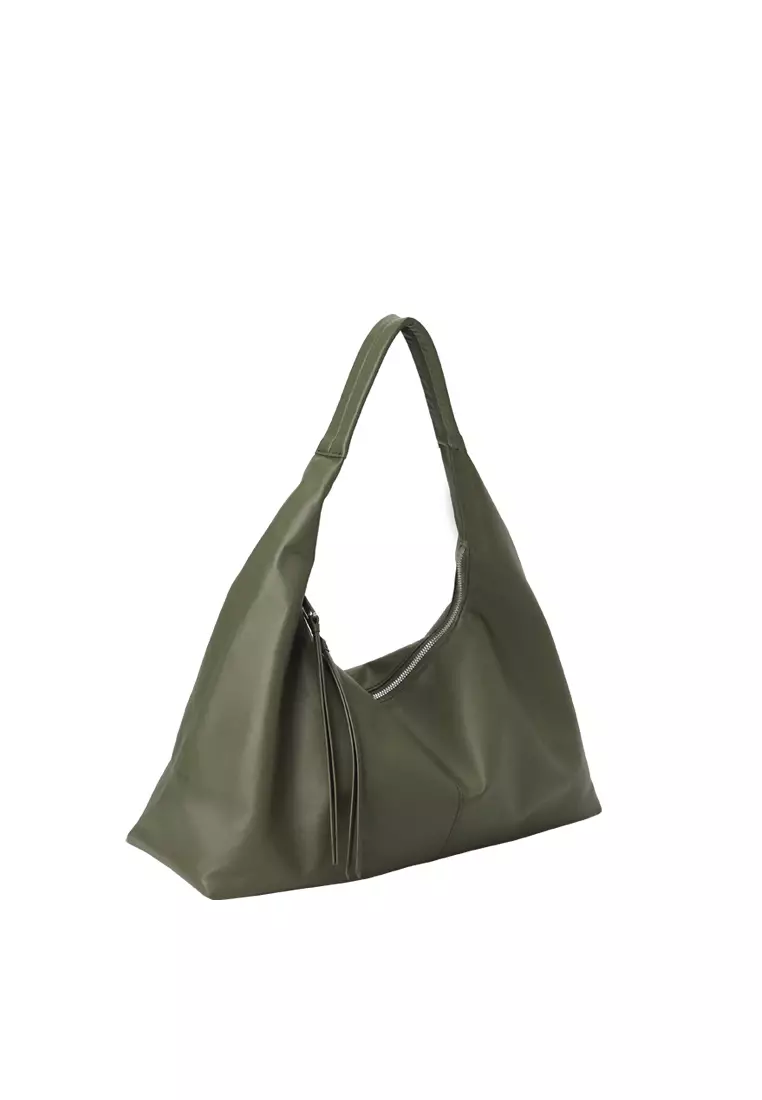 LEXI Shoulder Bag - Dark Forest Green