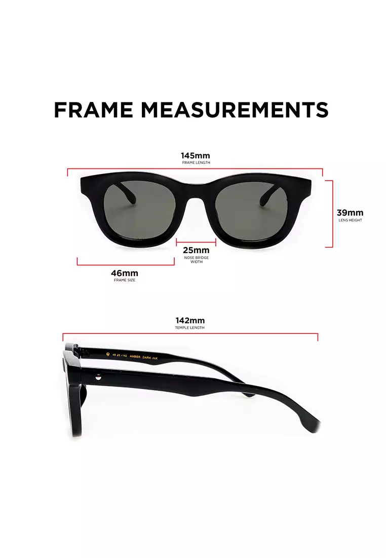 Amber Unisex UV400 Sunglasses - Fashionable Everyday Wear - Toffee