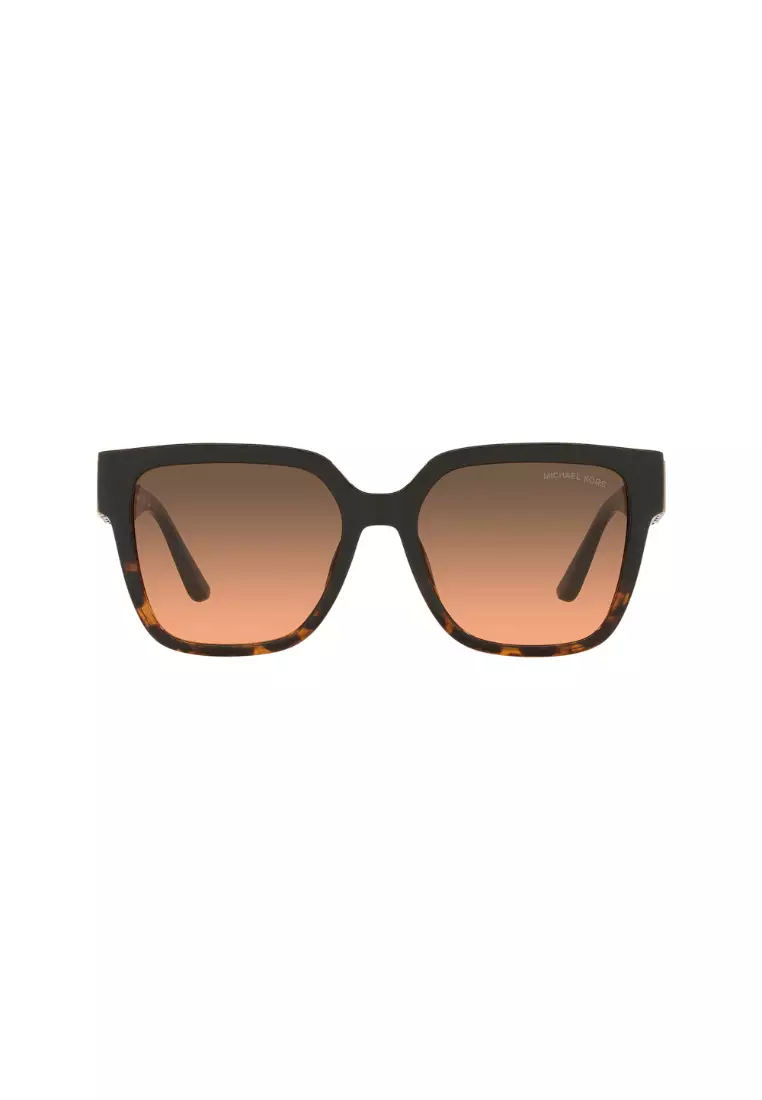 Women Square Frame Brown Sunglasses, UV Protection - MK2170U