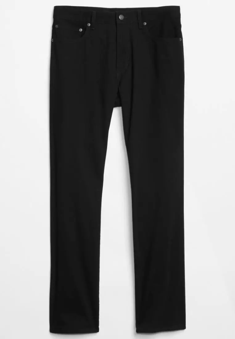 Straight Jeans With Washwell