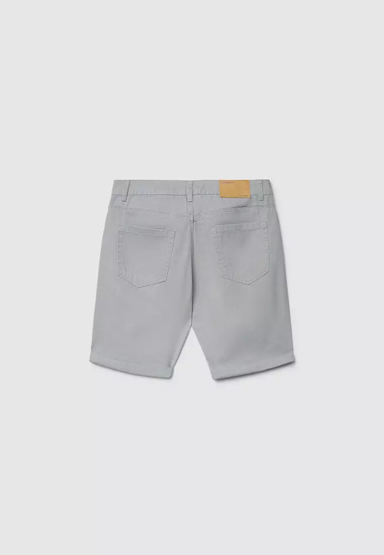 Men's 5-Pocket Cuffed Shorts