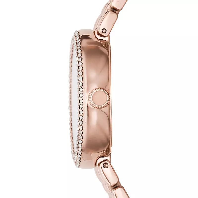 Jam Tangan Wanita Emporio Armani AR11355 Ladies Mother Of Pearl Dial Rose Gold Stainless Steel Strap