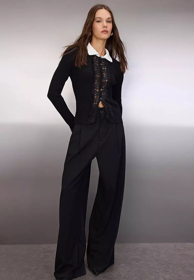 Lace Knitted Cardigan