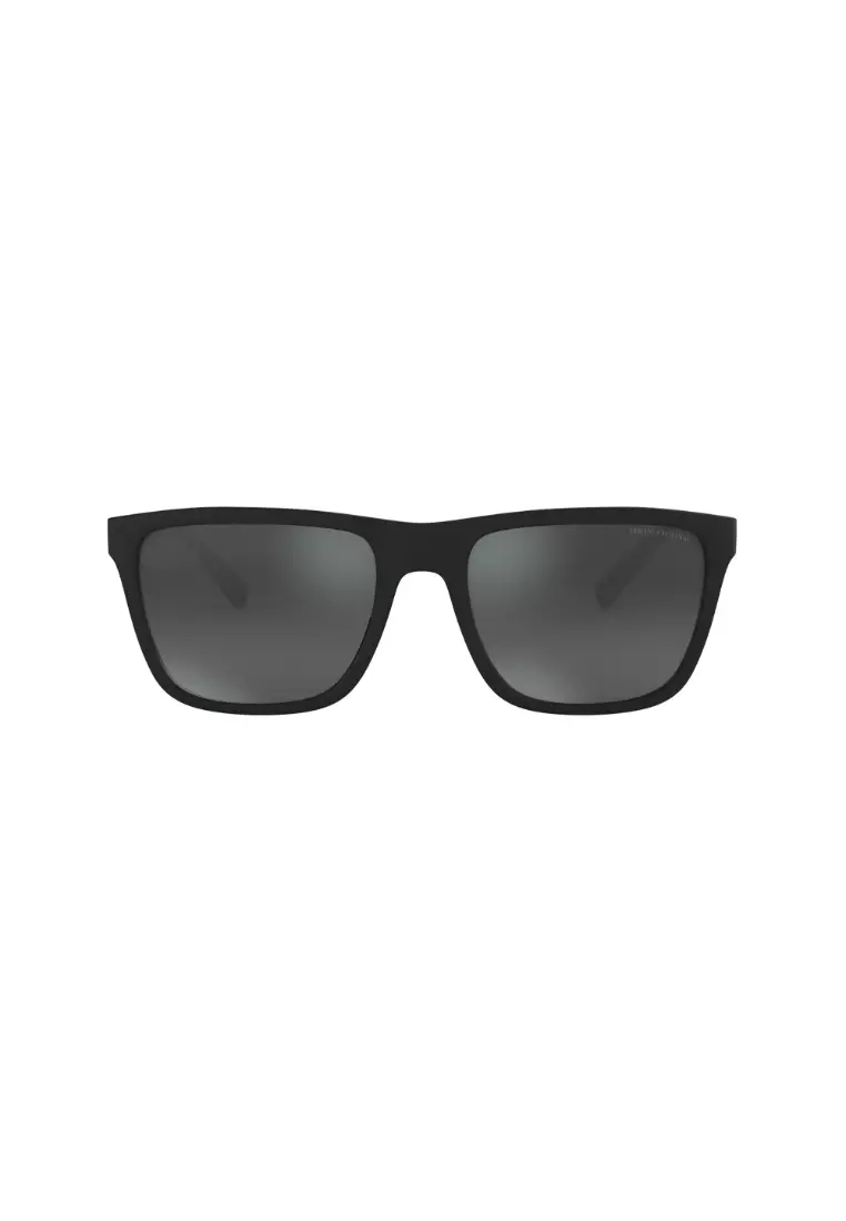 Armani Exchange Armani Exchange Men s Square Frame Black Injected