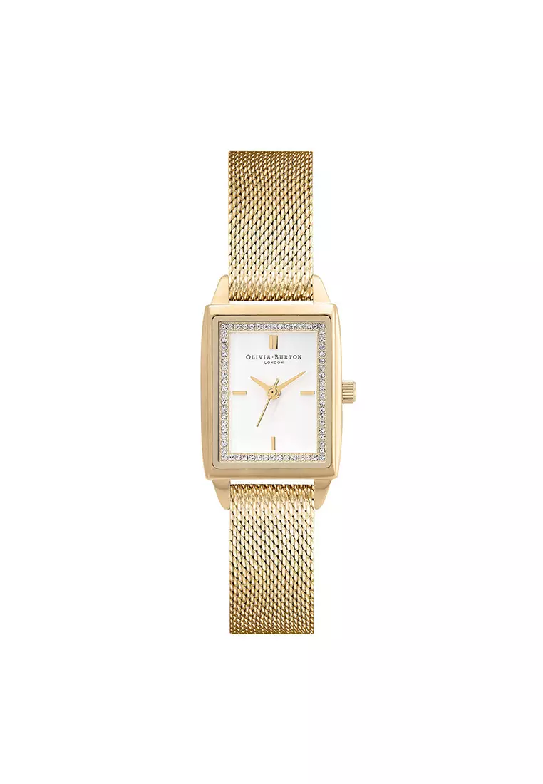 Rectangular clearance womens watch