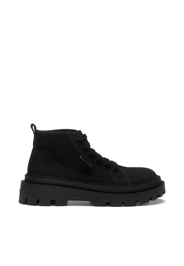 Discount on Superga  shoes - SKU: 3052 Alpina Apex Mid Total Black Boots