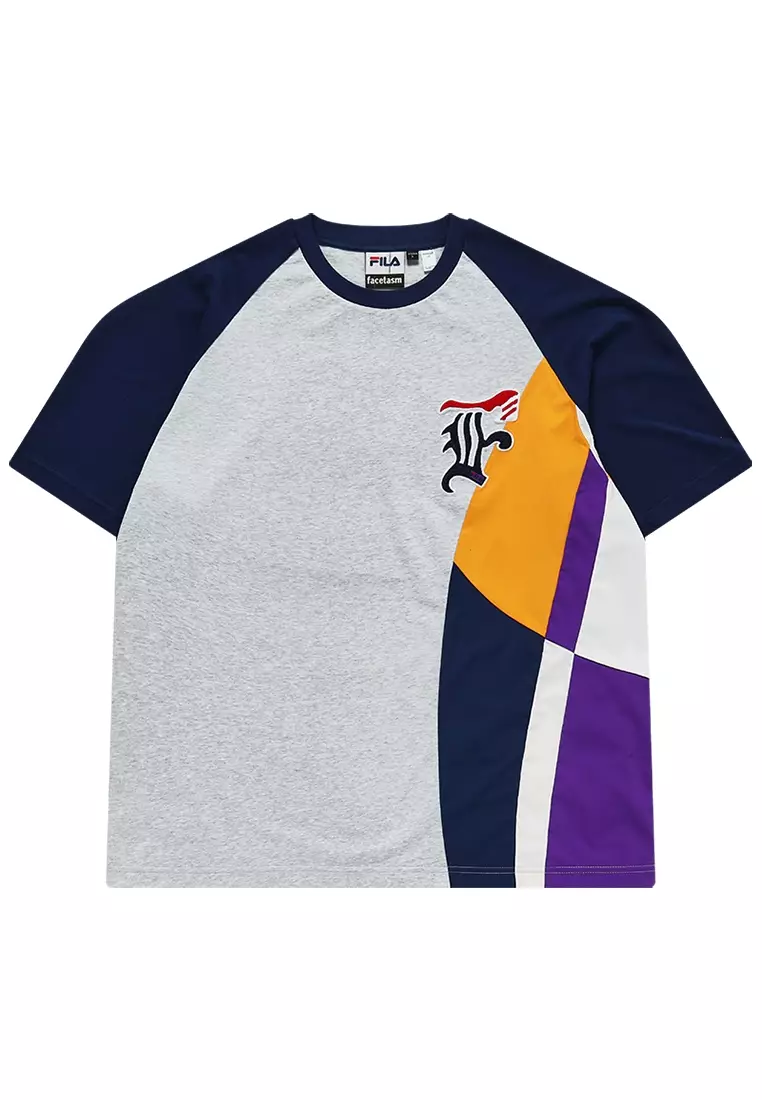 Fila Mens Fila Baseball Top Men's FILA Popper Front Baseball Style