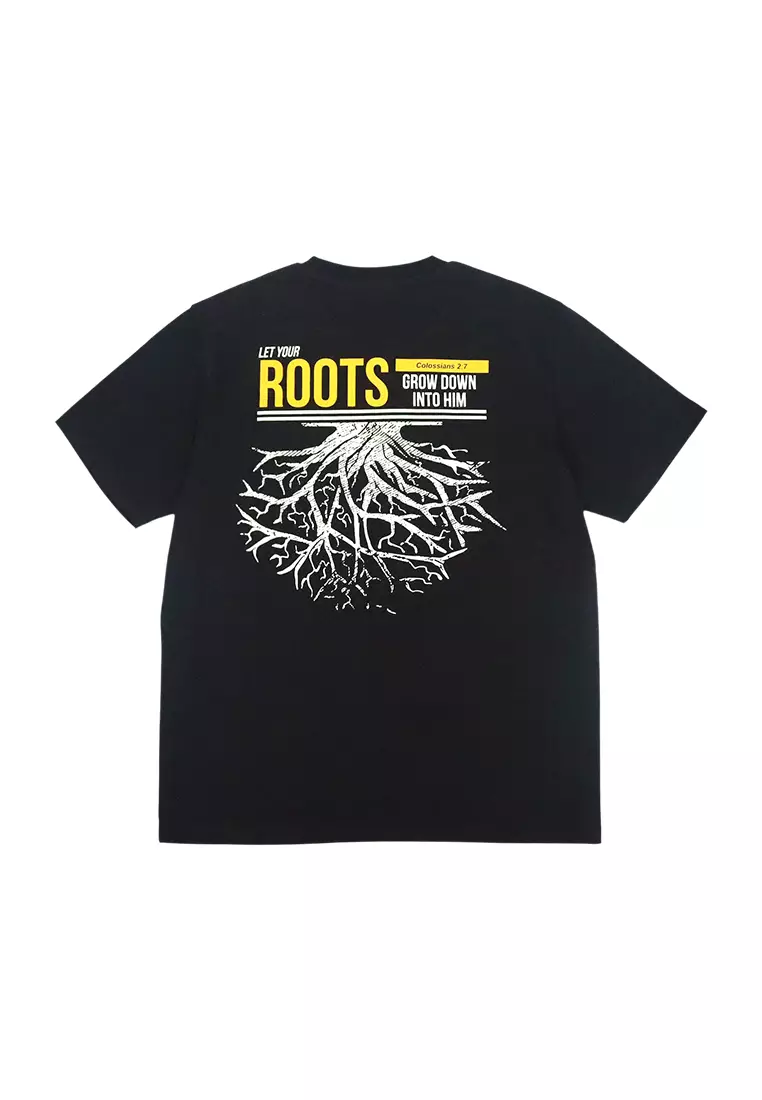 Men's Graphic T-Shirt "Colossians 2:7"
