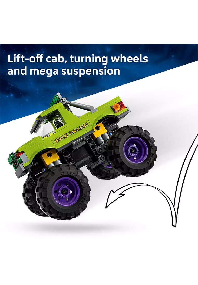 Super Heroes 76312 The Hulk Truck vs. Thanos, Age 7+, Building Blocks, 2025 (229pcs)