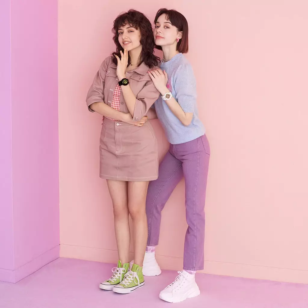 Casio Baby-G jam tangan wanita dalam format analog BA-110X-1ADR