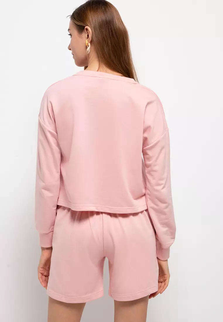 Salsabilla Set Sweater Long Sleeve Short pants