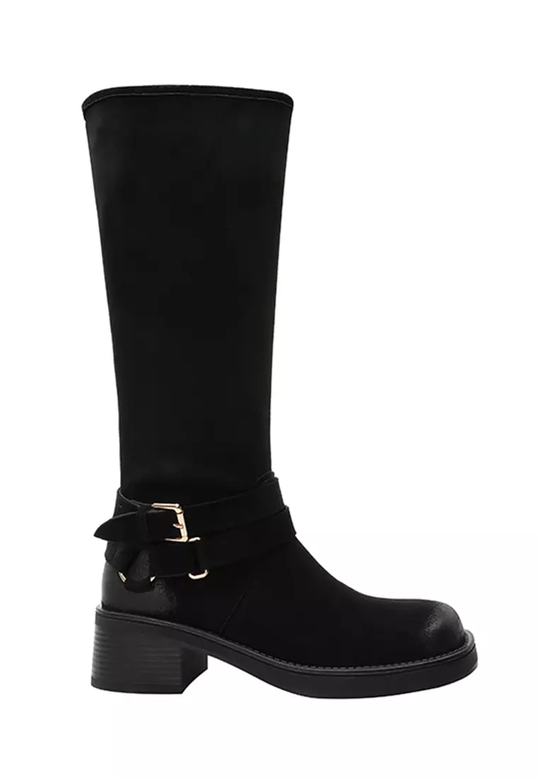 Discount on Twenty Eight Shoes  shoes - SKU: 5CM Square Toe Cowboy Boots TE3218-6