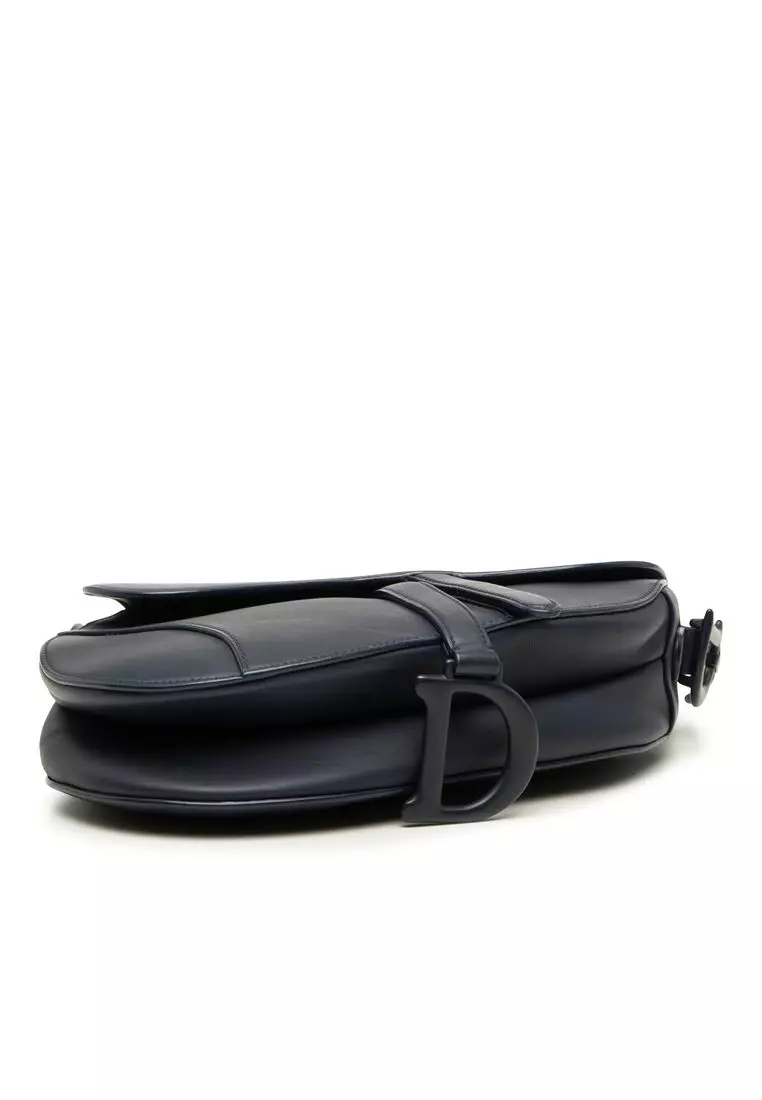 Pre-Loved Dior Ultra Matte Calfskin Saddle Bag