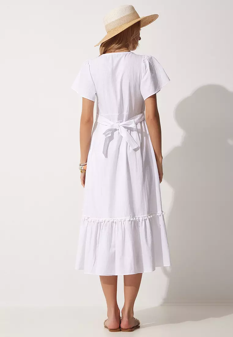Square Collar Dress