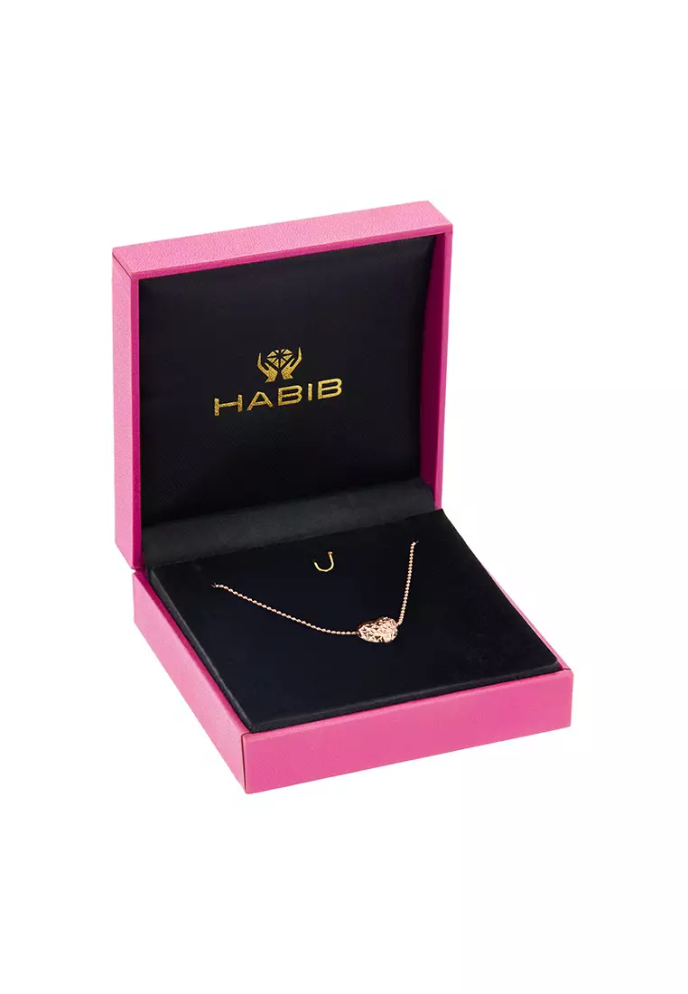 HABIB 925 Silver Necklace CJ-7-CL12