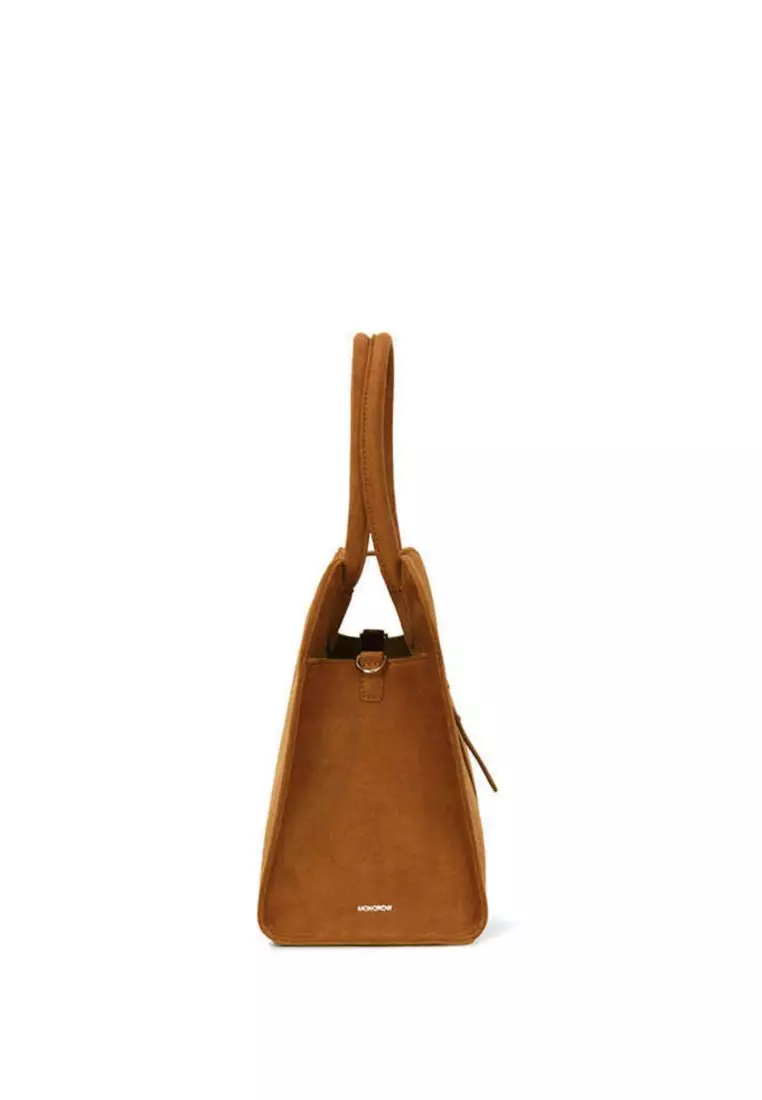 Jual Monorow Blanc Medium Suede Camel Original 2025 | ZALORA