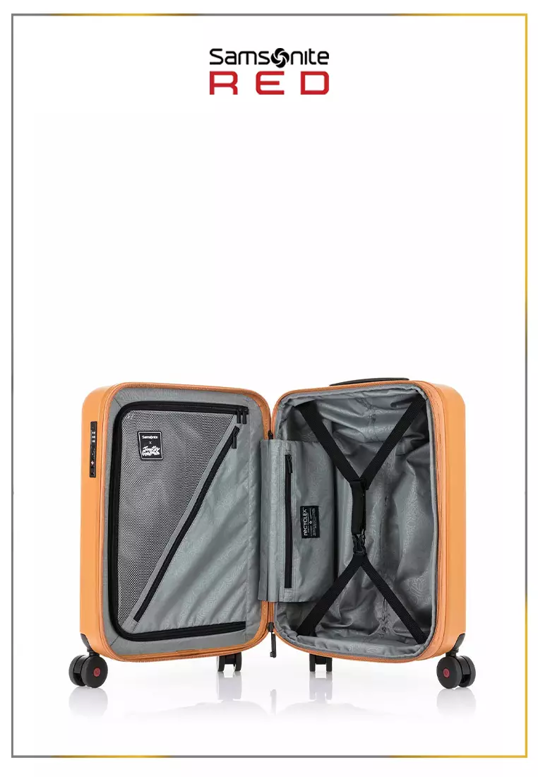 Samsonite Red Label Koper Hardcase Toiis C Spinner Cabin 20 Inch EXP - Mustard