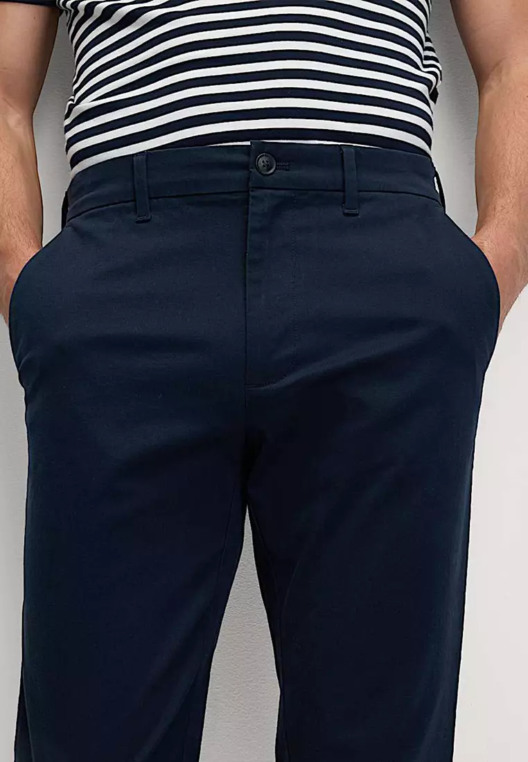 Slim Fit Cotton Rich Stretch Chinos