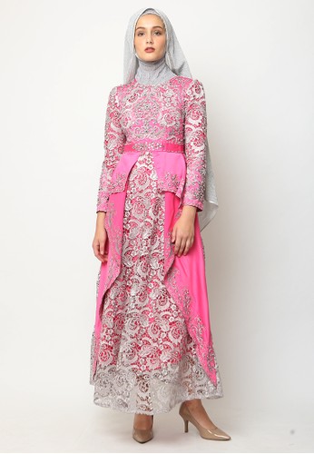 Jual Bibiq Bibiq Gamis Brokat Original Zalora Indonesia