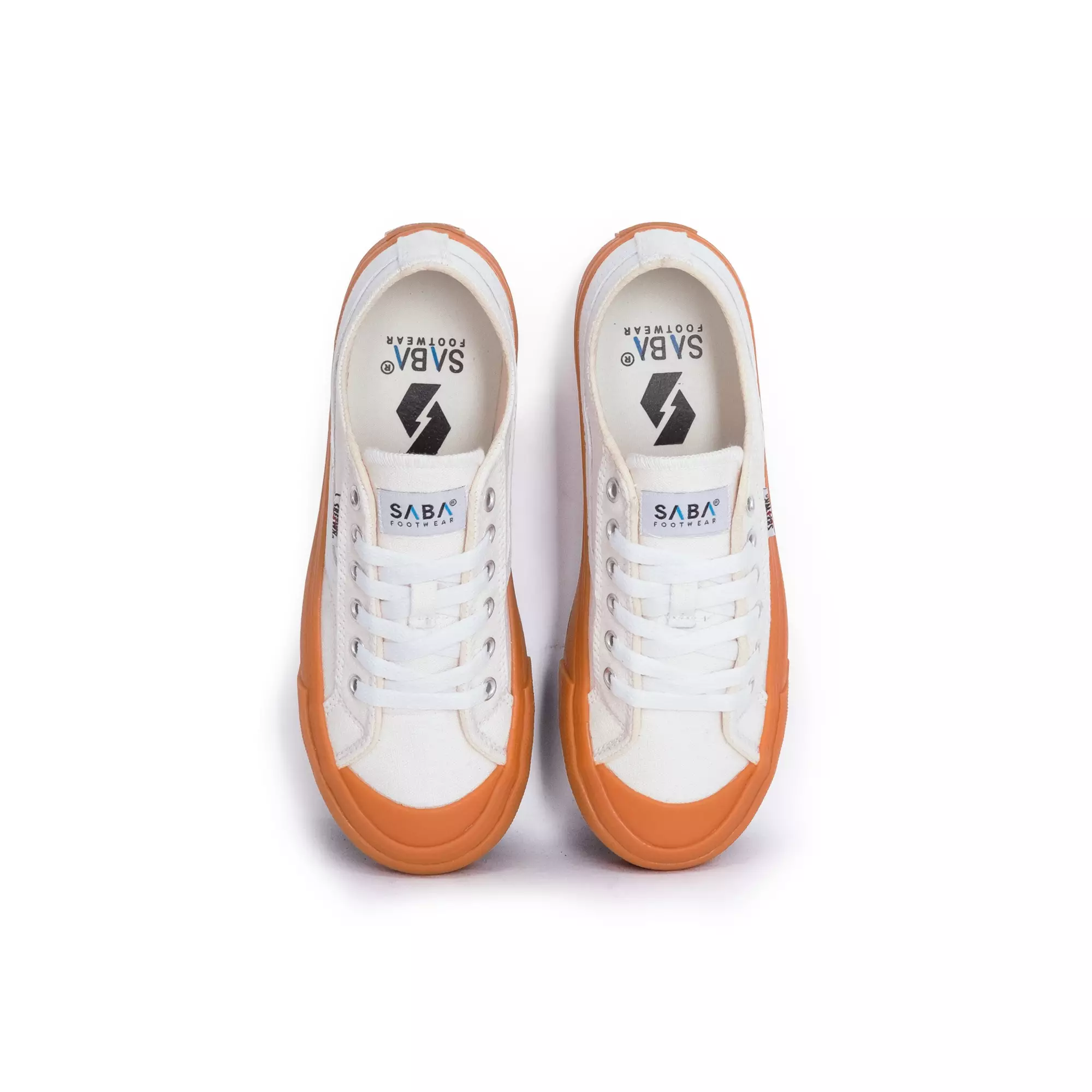 SABA Veloz All Off White Gum - Sepatu Sneakers Casual Pria Wanita