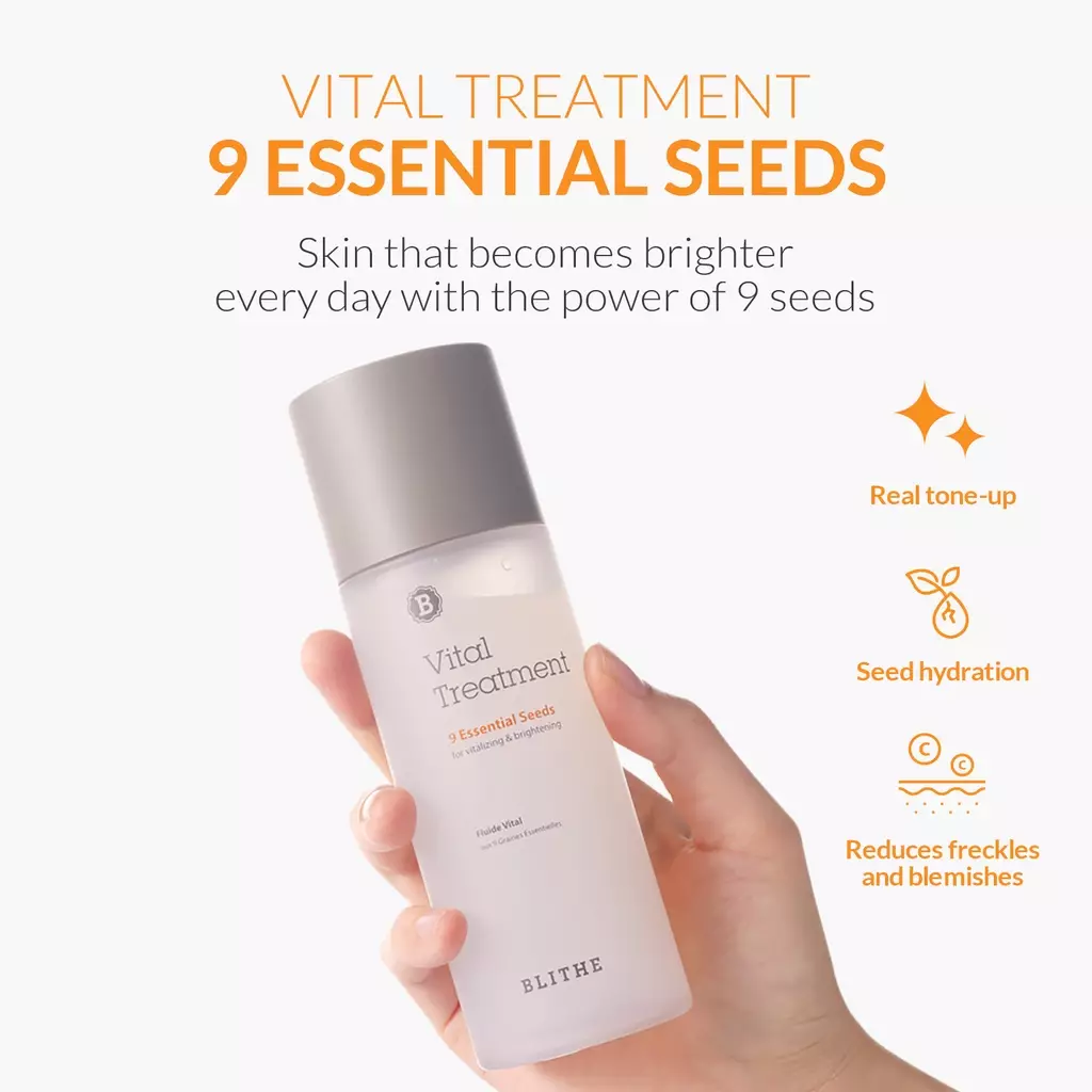 Blithe Vital Treatment Essence - 9 Essential Seeds 150 ml