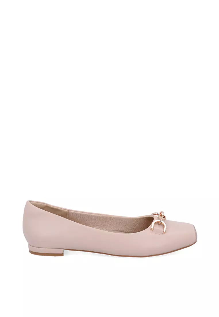 Discount on Carlo Rino  shoes - SKU: Beige Cabalina Ballerinas