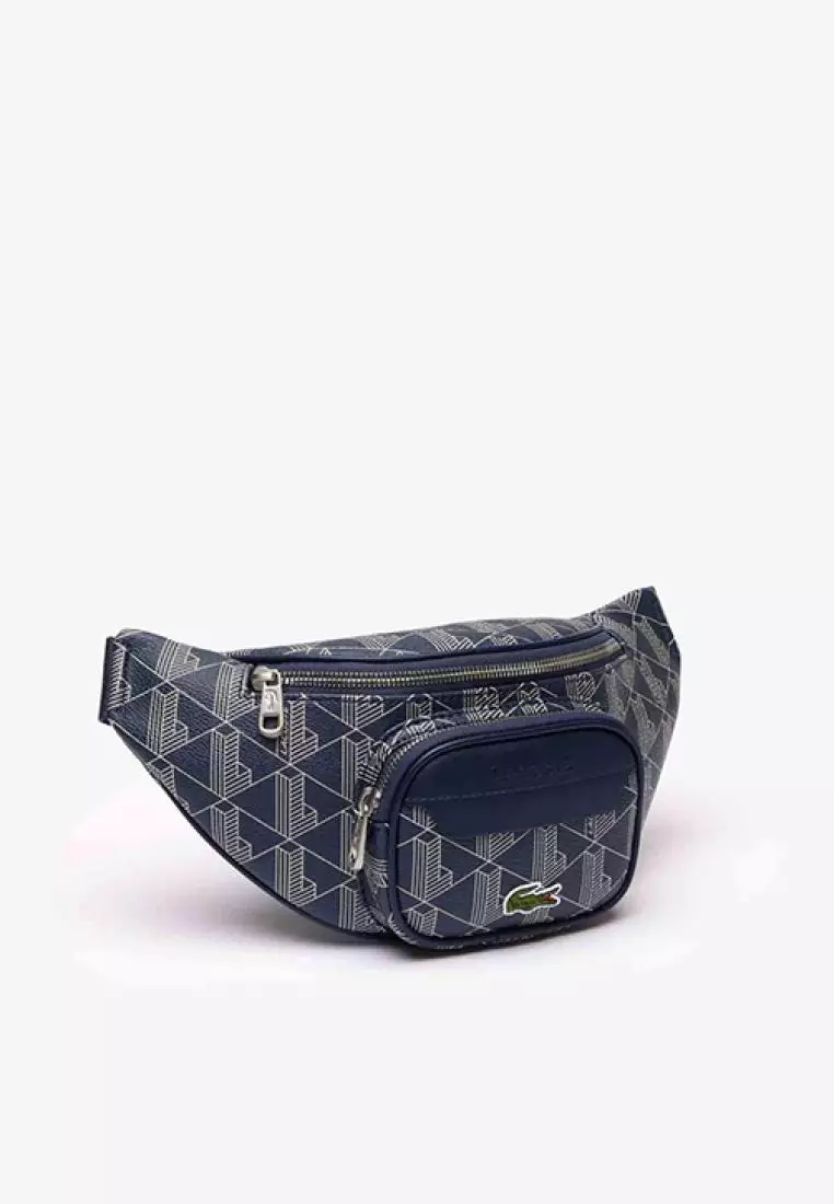 Lacoste Men's The Blend Monogram Print Belt Bag - One Size