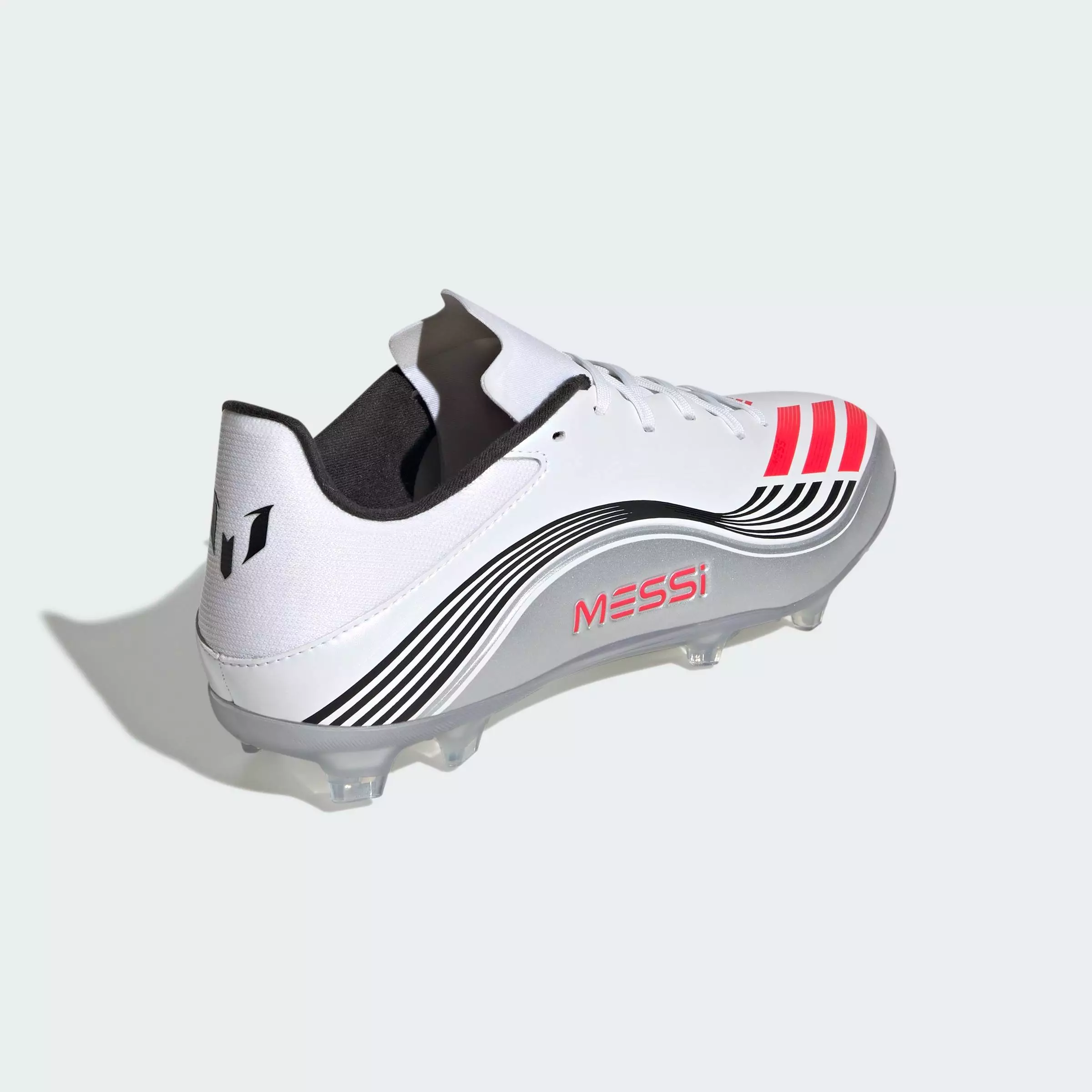 Football F50 Messi League Firm/Multi-Ground Boots Unisex White JP7446
