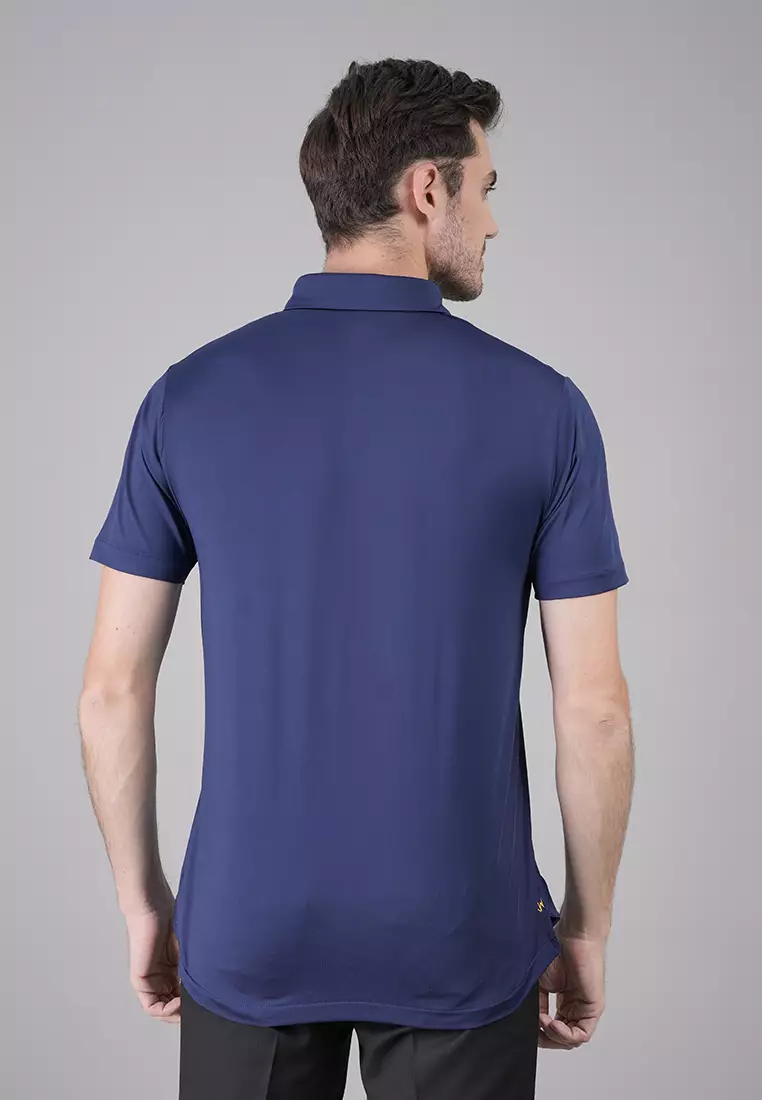 Johnwin Polo Drifit Polo Shirt Kaos Polo Navy Polos FWS.638.H007.003