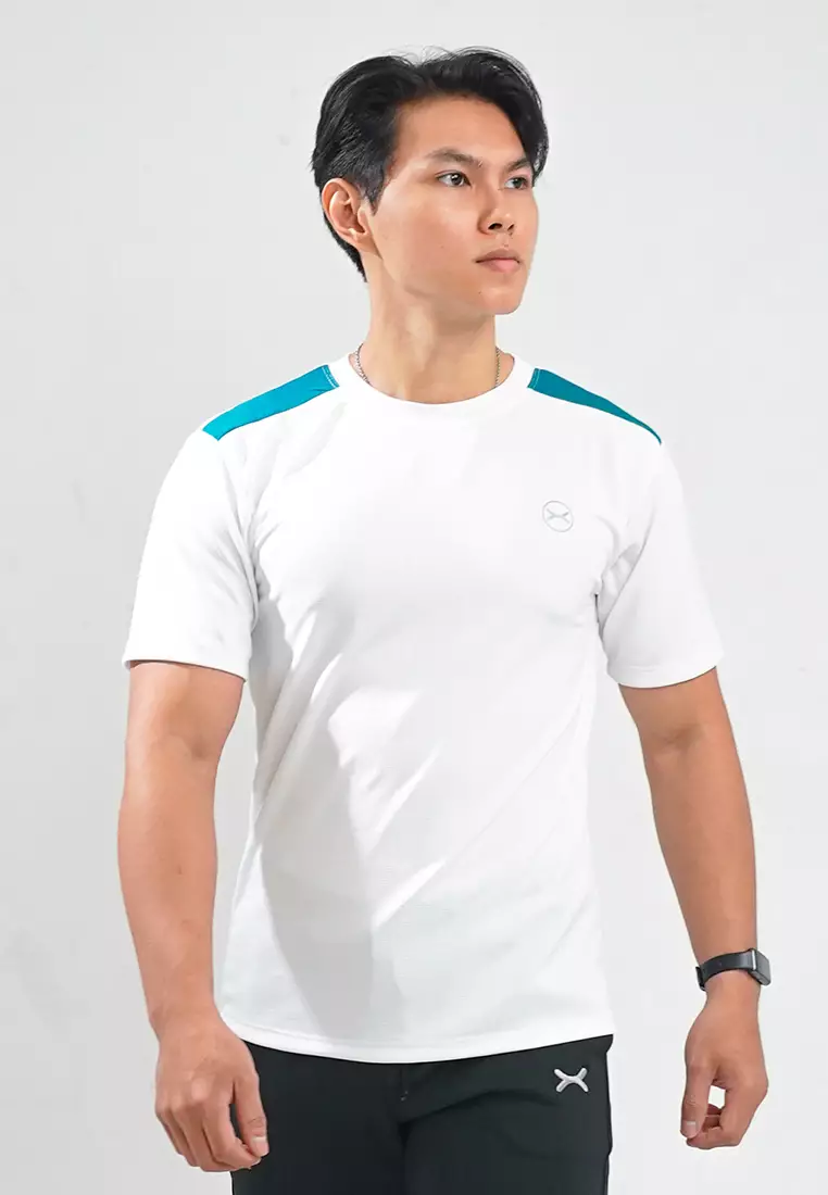 Running Tee Dryfit DoubleTrack series White
